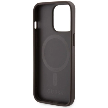 Etui Guess GUHMP13LP4RPSW für iPhone 13 Pro / 13 6,1" Hardcase 4G bedruckte Streifen MagSafe