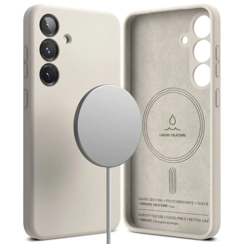 Etui für Samsung Galaxy S25 Plus Stone Ringke Silikon Magnetic MagSafe