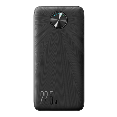 Joyroom Powerbank 10000 mAh USB-C USB-A 22,5 W – Schwarz