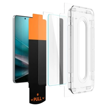 Szkło Hartowane do Galaxy S25 Edge Spigen Glas.tR EZ Fit Pro Clear