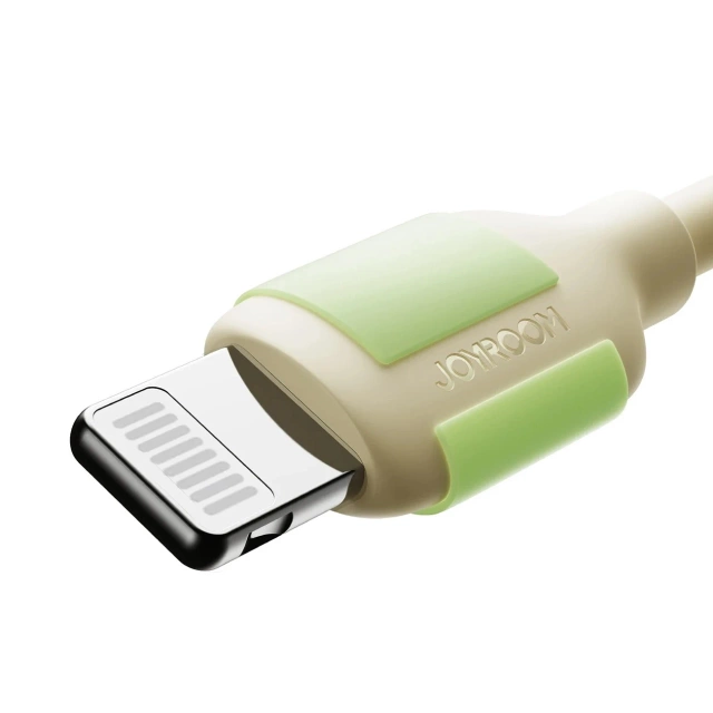 Joyroom S-A53 30W USB-C auf Lightning Kabel 1,2m Fluoreszierendes Beige