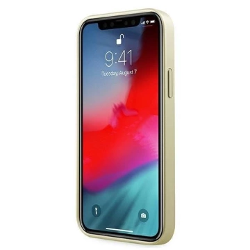 Guess GUHCP12LIGLGO iPhone 12 Pro Max 6,7" złoty/gold Hardcase Iridescent