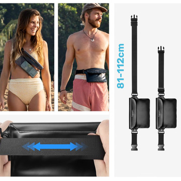 Wasserdichtes Gehäuse Spigen A620 wasserdichte Nieren-Hüfttasche IPX8