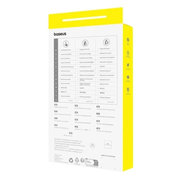 Baseus Fauxther Series Magnetische Handyhülle für iPhone 15 Pro (Orange)