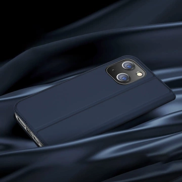 Dux Ducis Skin Pro iPhone 15 Plus Hülle mit Klappe und Geldbörse – Blau