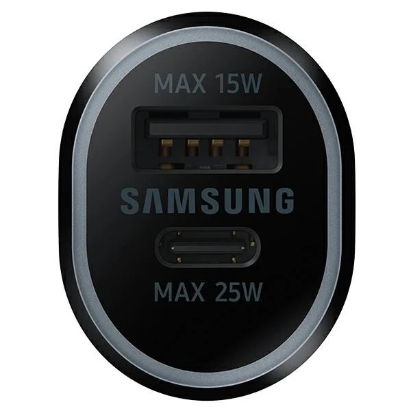 Ładowarka samochodowa do telefonu Samsung EP-L4020NBEGEU USB-C/USB-A 40W Fast Charging czarny