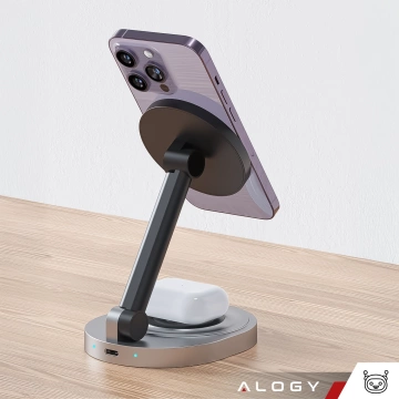 HUB-Splitter Alogy-Adapter für Computer-Laptop mit USB-C auf 3x USB-A 2.0 1x USB-A 3.0 Grau