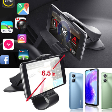 Autohalterung mit Clip am Armaturenbrett Clip schwarz