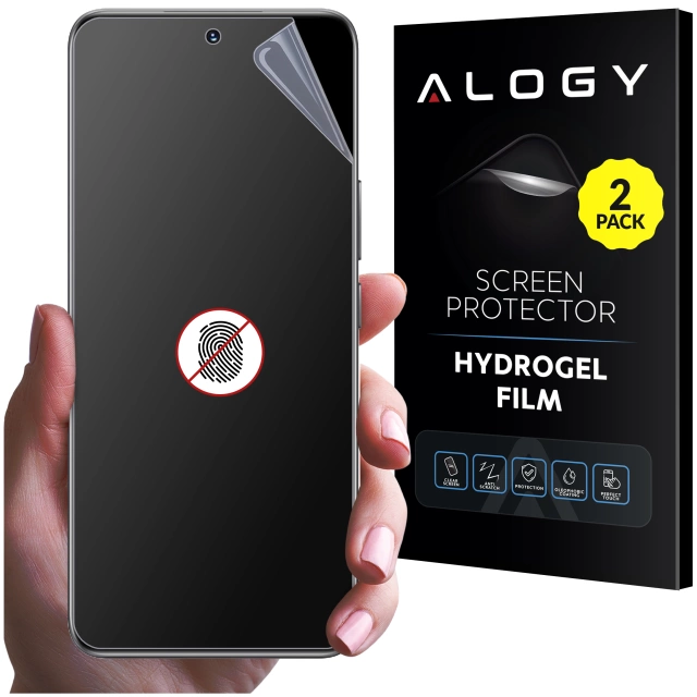 2x Folia "MATOWA" do Honor 90 Smart 5G Hydrożelowa Alogy HydroSkin Matte Pro™ na ekran do etui "BEZ ODCISKU PALCÓW"