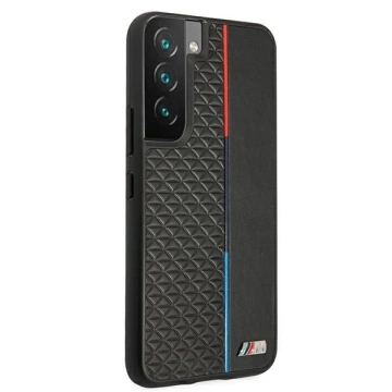 Etui BMW BMHCS22STRTBK do Samsung Galaxy S22 S901 hardcase M Collection Triangles
