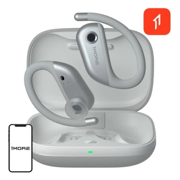 1MORE FIT OPEN Kabellose Kopfhörer (Silber)