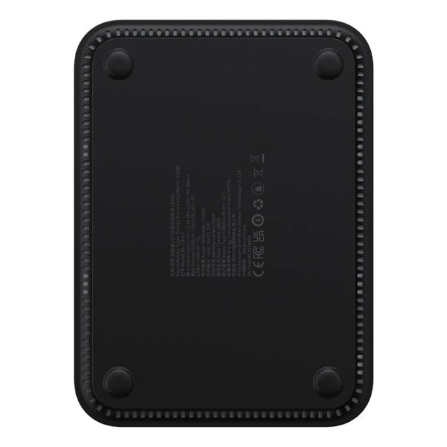 Powerbank / Rozrusznik + Kompresor 2w1 Baseus Super Energy Car Jump Starter, 8000mAh, 1000A USB (czarny)