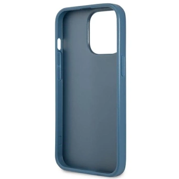 Etui Guess GUHCP13LP4TPB für iPhone 13 Pro / 13 6,1" Hardcase 4G Triangle Logo Cardslot