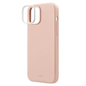 Etui UNIQ Lino do iPhone 14 Plus 6,7" różowy/blush pink