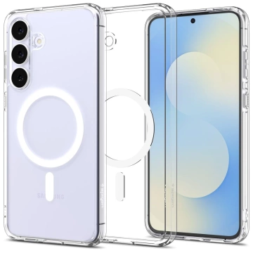 Etui Ochronne do Samsung Galaxy S25 FE Spigen Ultra Hybrid Mag MagSafe Clear White