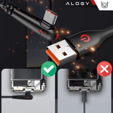 HUB-Splitter Alogy-Adapter für Computer-Laptop mit USB-C auf 3x USB-A 2.0 1x USB-A 3.0 Grau