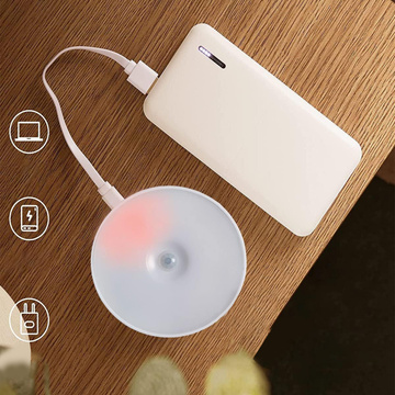 4x Lampe LED Bewegungsmelder Dämmerung Nachtlampe Alogy Sensor Light Kabellose Möbelbeleuchtung Warmes Licht 3000k