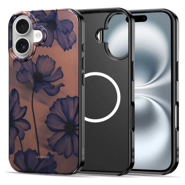 Etui Ochronne do iPhone 16 Tech-Protect Lamano MagSafe Velvet Night