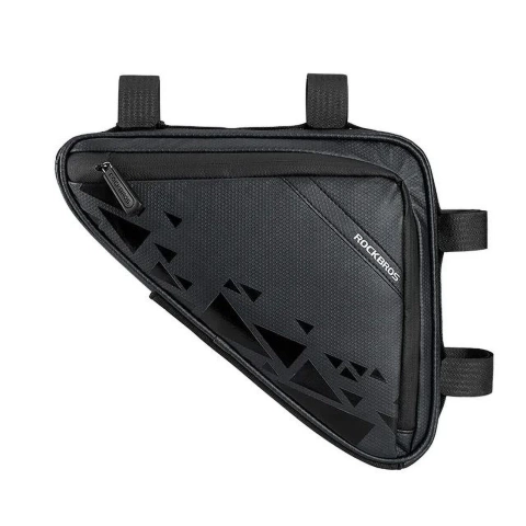 Torba Rowerowa Rockbros B39-2 Na Ramę 1,5L Wodoodporna Czarna