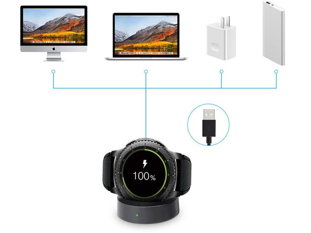 Ładowarka stacja dokująca Alogy do Samsung Gear S2 S3 Galaxy Watch