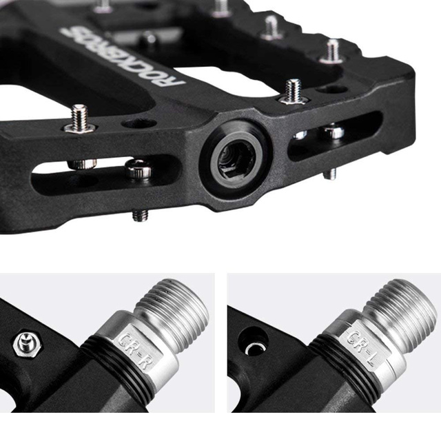 Pedały rowerowe RockBros 2017-12CBK platformowe nylon Czarne