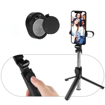 Alogy Holder Wireless Selfie Stick Bluetooth faltbares Stativ Mini-Telefonstativ mit LED-Lampe