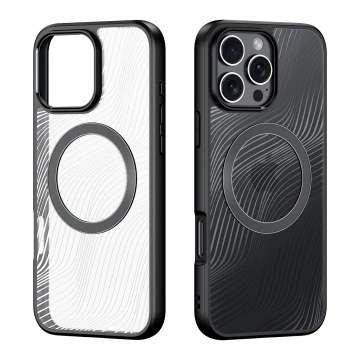 iPhone 16 Pro Max Dux Ducis Aimo Mag Case mit MagSafe - Schwarz