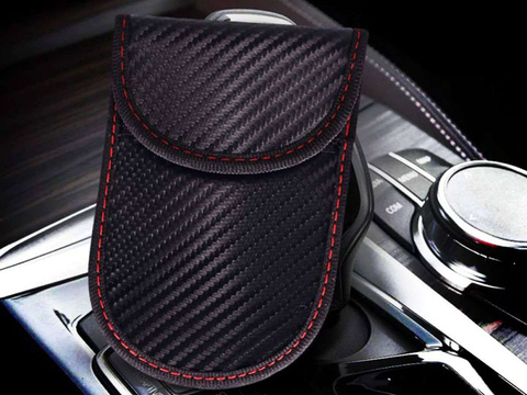 Anti-Diebstahl-Etui x2 für Schlüssel Alogy Abdeckung blockiert das Signal 14x9,5cm