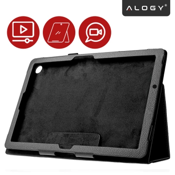 Hülle für Lenovo Tab M11 10,95" TB330FU/TB330XU/TB331FC Stand Cover Tablet Flip Cover Case Alogy Schwarz