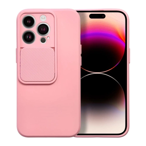 SLIDE-Hülle für Apple IPHONE 13 Pro hellrosa