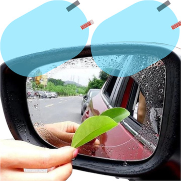 2x Nano Raincover Anti-Fog für Auto-Außenspiegel 135x95mm