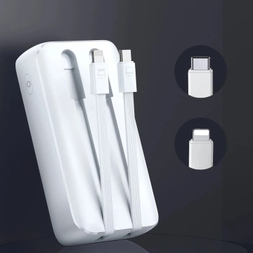 Powerbank Joyroom JR-PBC06 30W 10000mAh mit Lightning- und USB-C-Kabel