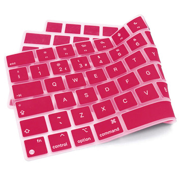 Alogy Silikon-Tastaturhülle für Apple Macbook Pro 14/16 M1 2021 Pink