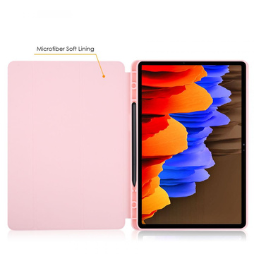 Etui SmartCase Pen für Samsung Galaxy Tab S7 FE 5G 12.4 T730/ T736B Rosa