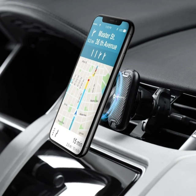 Uchwyt samochodowy Forcell Carbon Magnetyczny do kratki wentylacyjnej