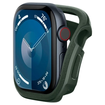 Etui für Apple Watch 10 46 mm Caseology Vault Midnight Green Zielone