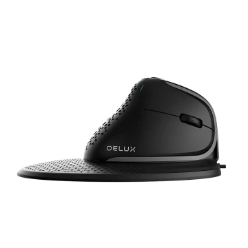 Delux M618XSD BT 2.4G RGB kabellose vertikale Maus