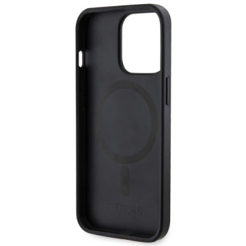 Etui Guess GUHMP13XP4RPSK für iPhone 13 Pro Max 6,7" Hardcase 4G bedruckte Streifen MagSafe