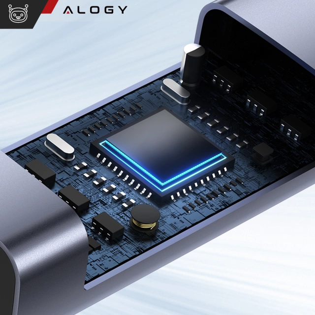 Przejściówka USB do Ethernet Adapter Alogy karta sieciowa LAN RJ45 GIGABIT 1000MBPS Czarna