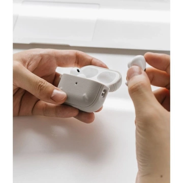 Ringke Onyx Apple Schutzhülle für Apple AirPods Pro 1/2 Warm Grey