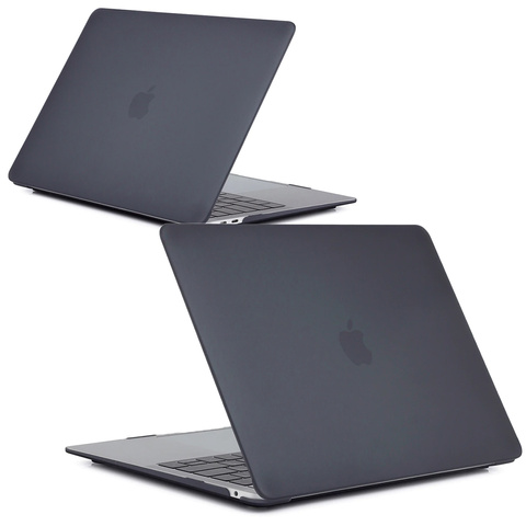 Etui Alogy Hard Case mat do Apple MacBook Air 13 2021 2020 M1 2019 2018 A2337 A2179 A1932 Czarne