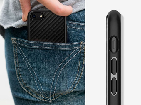 Etui Spigen Core Armor für Apple iPhone 7/8/SE 2020 Schwarz