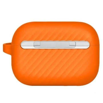 Schutzhülle für UNIQ Vencer Kopfhörer für AirPods Pro 2nd Gen. Silikon orange/burnt orange
