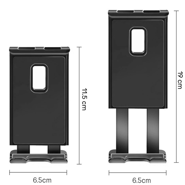 Uchwyt samochodowy Alogy AirVent Car Holder na telefon, tablet 4-11" do kratki wentylacyjnej Czarny