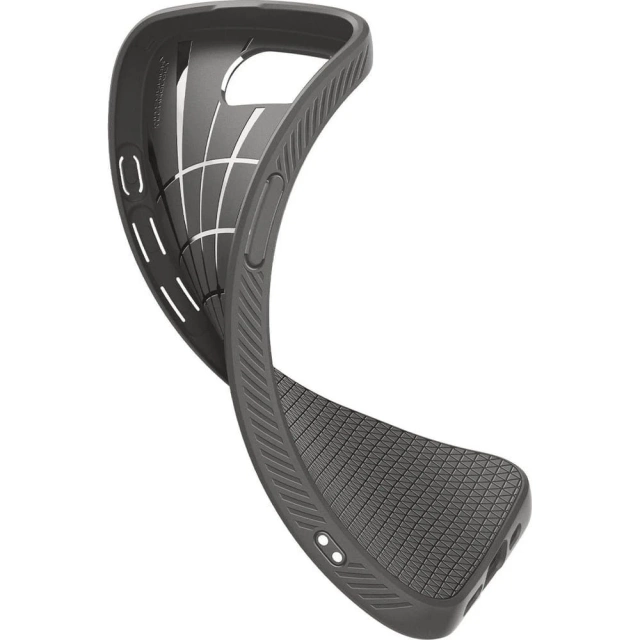 Etui Spigen Liquid Air do iPhone 16E Marble Gray TPU z Air Cushion