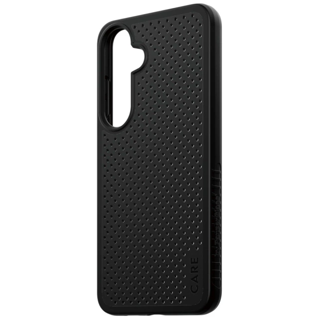 CARE Case für Samsung Galaxy S25 von PanzerGlass Feature Case Umweltfreundlich Schwarz