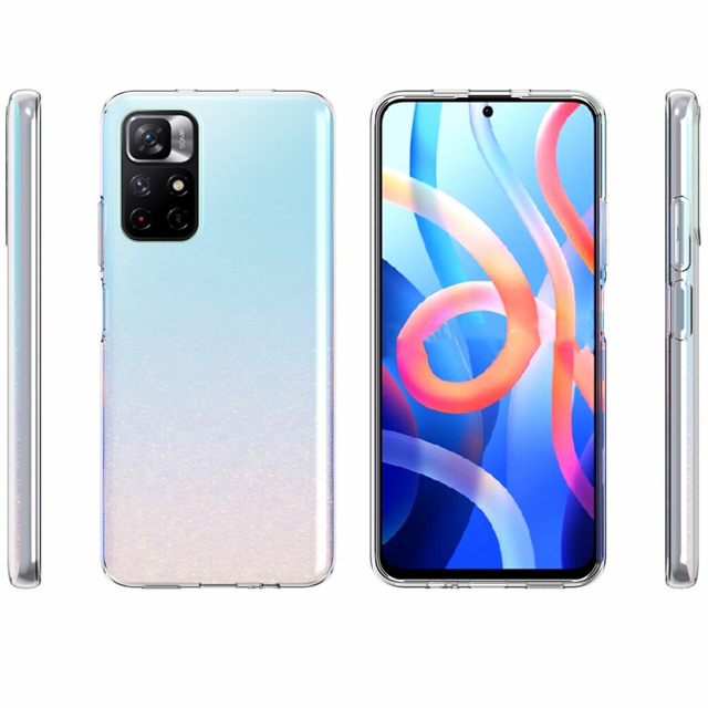 Etui silikonowe obudowa case Alogy do Xiaomi POCO M4 Pro przezroczyste