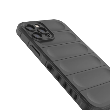 Magic Shield Case Hülle für iPhone 12 Pro flexible gepanzerte dunkelblaue Hülle