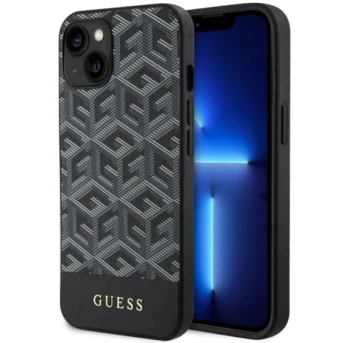 Etui Guess GUHMP14SHGCFSEK do iPhone 14 6.1" hardcase GCube Stripes MagSafe