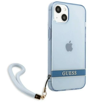 Etui Guess GUHCP13MHTSGSB do Apple iPhone 13 6,1" niebieski/blue hardcase Translucent Stap